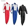 Andere Bekleidung Zweilagiger, gesteppter Satin, Motorrad-Rennsport, Club-Combos, Overall, Kartfahren, Fahrtraining, Kleidung, Overall, Auto, Moto, Jacke, Hosen, L231007