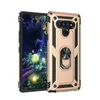 Articoli caldi Custodia per telefono moderna ed elegante con anello in metallo per Samsung Galaxy A71 Custodia con cover posteriore magnetica per A51 per iPhone