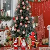 Décorations de Noël 6 pièces arbre de noël suspendus boule ornement décorations cadeau année Navidad Eazy accrocher boule boule bricolage fête de noël noël 231006