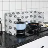 Placemats E5 Keuken Olie Baffle Gasfornuis Anti Splash Isolatie Aluminiumfolie Huishoudelijk Vouwen Gereedschap Accessoires Gadgets