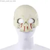 Party Masks Halloween Half Masks Bloody Skull Masks Animal Head Masker Skeleton Masker Cosplay Party Parts For Masquerade Party Accessories Q231007