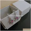 Designer Trend Stud Earrings Vivian Luxury Women Fashion Jewelry Earing Metal Pearl Earring Cjeweler Westwood Woman 34Dsewdsdw Drop Delivery