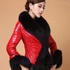 Frauen Leder Winter Frauen 2023 Mode Dicke Faux Pelz Pelzigen Gras PU Jacke Casual Oversize Mäntel Dame Mädchen Heraus lose Mantel UNS