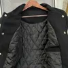 남성 재킷 테스트 대표팀 야구 재킷 남성 여성 타월 자수 가죽 소매 폭격 재킷 코트