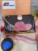 Designer-YK-Tasche mit mehreren Pochette-Umhängetaschen, Geldbörse, modische Kürbistasche, Damen-Luxus-Make-up-Tasche, Messenger-Tasche, Handtaschen, Schulter-Crossbody-Einkaufstasche, 3 Stück/Set