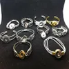 10PCs Mix assorted women's Ginger 18mm Snap Button Chunk charms plated Vintage cuff Bracelets Bangles1928