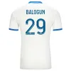 23 24 AS Monaco 축구 유니폼 블랙 어웨이 벤 예드 미나미노 보 아두 골로빈 2023 Maillot de Foot Balogun imbolo flocage 남자 아이들 Fofana 축구 셔츠