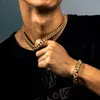 Bracelets de bijoux 6mm 8mm Chaînes de tennis Design pour hommes Chaîne hip hop Bracelet en acier titane avec diamant CZ Lover Gold Silver Rose300V
