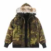 Mens Designer Jacket Down Jackets Mens Coat Outdoor Winter Ytterkläder Big päls huva Fourrure Manteau Down Jacket Coat Hiver Parka Size S/M/L/XL/2XL