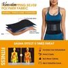 Vita Tummy Shaper Donna Sudore Trimmer Sauna Cintura Addome Trainer Dimagrante Corpo Corsetto Sport Guaine Allenamento Pancia Grasso Fascia 231006