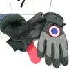 男性と女性のスキーグローブアウトドアスポーツブランドデザイナーミトン5本の指6色の温かい手袋