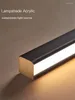 Pendant Lamps Nordic Metal Lights LED Modern For Dining Living Room Kitchen Office Shop Bar Cafe Long Strip Hanging Lamp