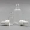 Empty Refillable Frost Glass E-liquid Dropper Bottles Oil Glass Piepette Dropper Container 5ml 10ml 15ml 20ml F1776 Xnpbw