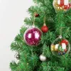 Decorações de Natal Decorações de Natal para Casa Enfeites de Bolas Transparentes Bolas de Plástico Festa de Casamento Penduradas Esferas de Natal Decoração Baubles 231006