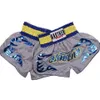 شورتات الملاكمة التايلاندية BJJ Kickboxing Muay Thai Kids Boxer Shorts for Boy Mma Girl Fight Breats Prouters Men Boxing Pant X062279D