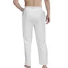 Mäns Sleepwear Pants Home Thermal Trousers Pyjamas Nightgown Underwear Pyjamas Wear Homme Loose Clothes Lounge Men