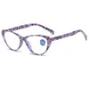Sonnenbrille Mode Katzenaugen Lesebrille High Definition Anti Blaues Licht Presbyopie Brillen Männer Frauen Ultraleichte Presbyopie