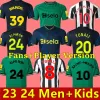 23 24 Tonali Soccer Jerseys Kids Kit 2023 2024 Bruno G. Wilson Saint Maximin Isak Football Shirt Home Away Third Set Play Player