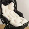 Matstolar platser baby barnvagn sittplats kudde kudde för bil puchair foder matta förtjockar bomulls andning vagn madrass spädbarn födda barnvagn tillbehör 231007