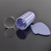 DIY nagelstampertätning med skrapa transparent nagel manikyr konst stämpling verktyg nagel tätning snabb frakt f3279 mfrfs