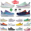 Bondi Q hardloopschoenen New Fashion Clifton 9 Carbon x 2 hoka free people heren sneakers triple zwart wit clifton Bellwether Blue Nimbus Cloud trainers 45HY