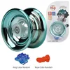 Spinning Top Professional Aluminum Metal Yoyo for Kids and Beginners Yo YOS Adults with Accessories 231007