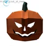 Party Masks Cosplay Mascaras Halloween LED Mask Costume Pumpkin Lamp Diy 3D Paper Papercraft Christmas Chameleon Toys Party Slipknot Mask Q231007