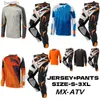 Overige kleding Hoge kwaliteit Motocross EN BROEK MX ATV Combo Motocross Racing Racekleding Crossmotor Offroad-uitrustingset 3XL/40 MaatL231007