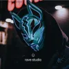 Temadräkt Halloween Neon Mask Anime Cosplay Japanese Fox Mask Led Neon Light Mask Masquerade Lys LED Mask Halloween Party PropSL231008