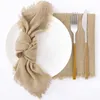 Storeczka serwetka rustykalna muślinowe ręczniki herbaciane serwetki bawełniany sernik japoński retro obiad weselny 42x42 cm