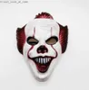 Masques de fête 2022 Joker Origin Film Clown Joker Masque Cosplay Joaquin Phoenix Arthur Fleck Halloween Masques Q231007