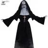 Thème Costume ROLECOS La Nonne Cosplay Venez Films d'horreur Cosplay Croix Fantôme Halloween Venez La Conjuration Femmes Noires Halloween ComeL231007