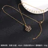 8Styles Fashion Womens Luxury Designer Necklace Flowers Four-leaf Clover Cleef Pendant Necklace 18K Gold Plated Necklaces Jewelry Girls Christmas Gift