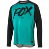 2023 Men's T-shirts Fox Mountain Bike Long Sleeve Speed Drop Motorcycle Shirt Breathable Quick Dry Cycling