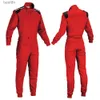 Others Apparel Karting Suits F1 World Championship Fans Racing Jumpsuit Double Layer Polyester Windproof Overalls Moto Kart Rally Combos UnisexL231007