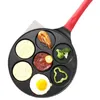 Сковороды с 7 отверстиями, сковорода для яиц, форма для блинов для завтрака, антипригарная форма для домашнего и наружного использования