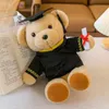 Декомпрессионная игрушка, подарок на выпускной, милая шапка, кукла, доктор, медведь, плюшевая игрушка высокого качества, Тедди, детский сюрприз 231007