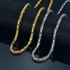 Kettingen heren Gouden Ketting 20 23 26 Mannelijke Corrente Kleur Rvs Byzantijnse Voor Mannen JewelryChai3039