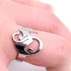 Tech N9ne STRANGE MUSIC ring stainless setll silver charm TWIZTID Highly polished283S
