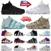 Uptempo basketbalschoenen voor heren dames Scottie Pippen Triple Zwart Wit OG heren dames outdoor trainers sneakers eur 36-45