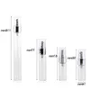 2 ml 3 ml 5 ml flacon pulvérisateur portable Transparent bouteilles en verre de parfum flacons rechargeables atomiseur de parfum voyage F409 Etulk