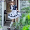 Costumes d'halloween pour hommes et femmes, grande taille, uniforme de demoiselle d'honneur Sissy, Anime Cosplay, robe Lolita gothique douce