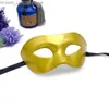 Party Masks Halloween Decorations Men's Ball Half Face Set Adult White Thicked Eye Mask Cosplay Men's Black Retro Mask Halloween Props Q231007