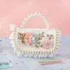 Handtassen Tas En Mode Meisjes Schattig Handcadeau Kinderen Wollen Handtassen Bruiloft Portemonnees Tassen Baby Prinses Kawaii Crossbody Tote 231006