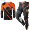 Altro Abbigliamento di alta qualità10 stili Uomo MX Set di equipaggiamento Combo Moto ATV e pantaloni Motocross MTB Off-road Dirt Bike Abbigliamento Tuta da corsa UomoL231008