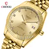 Hombres Automático Auto viento Mecánico Correa de acero inoxidable Datejust Lujo Simple Oro Plata 2 tonos Solo 36 mm Fecha Reloj J190706298H