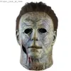 Maschere per feste Film Michael Myers Costume Halloween Cosplay Horror Killer Full Face Latex Mascara Terrore Maschera per adulti Rave Masquerade per uomo Q231007