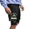 2021 Muscle Brothers Plus Size Sportshorts Heren Sneldrogende Marathon Running Vijfpuntsbroek Fitness Strandbroek2991