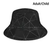 Beralar Kintsugi-Silver File Kova Şapkalı Güneş Kapağı Kintsugi Gümüş Geometrik Geometri Simetrik Çokgenler Vektörler şekil desenleri