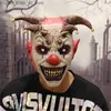 Masques de fête Jeu de rôle Le masque de la fête de la terreur Le masque de clown Festival Masque en latex Chambre répétable des secrets Masque de cloche Masques d'Halloween Q231007